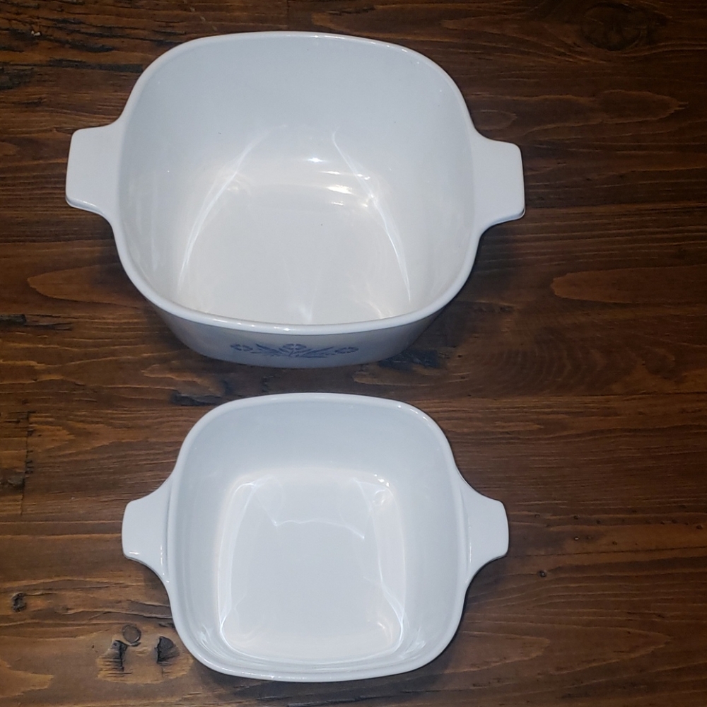 Corning Ware Blue Cornflower Casserole Dis… - Picture 3 of 9